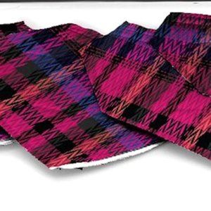 (20) Maskc KN95 Disposable Face Masks  -  Berry Plaid